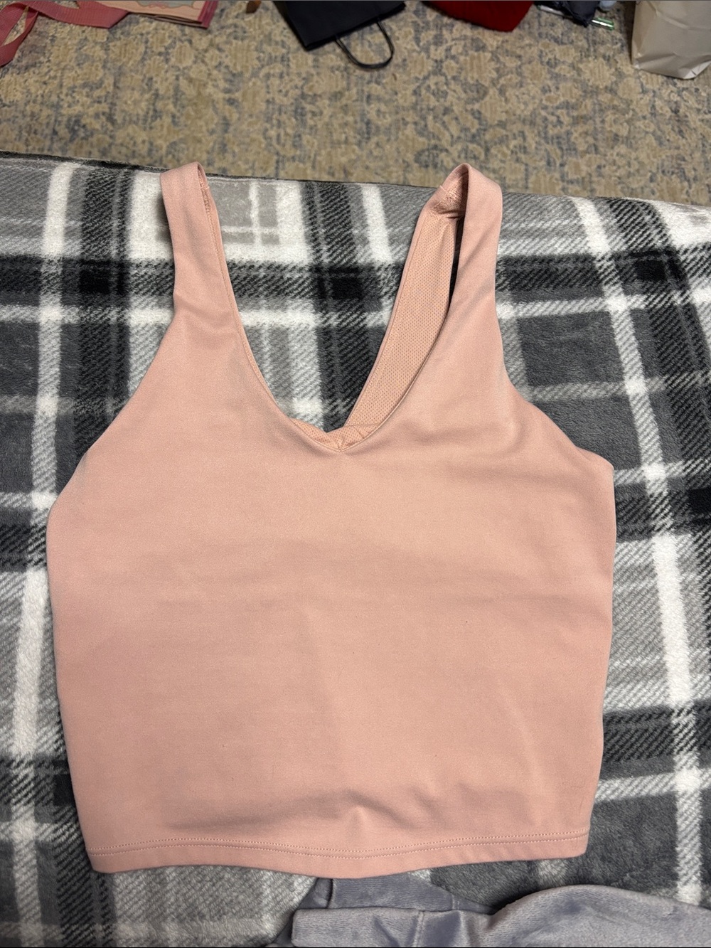 All in motion blush tank top